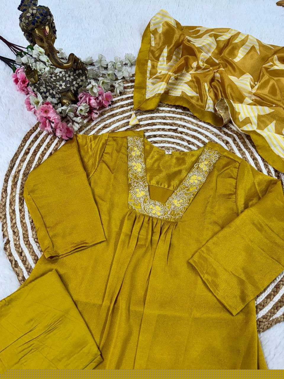 Chinon Silk Kurti - MYLUXURY LANE ENTERPRISE